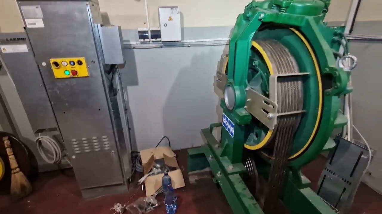 Зарождение безмашинников: лифт Kone Ecodisc