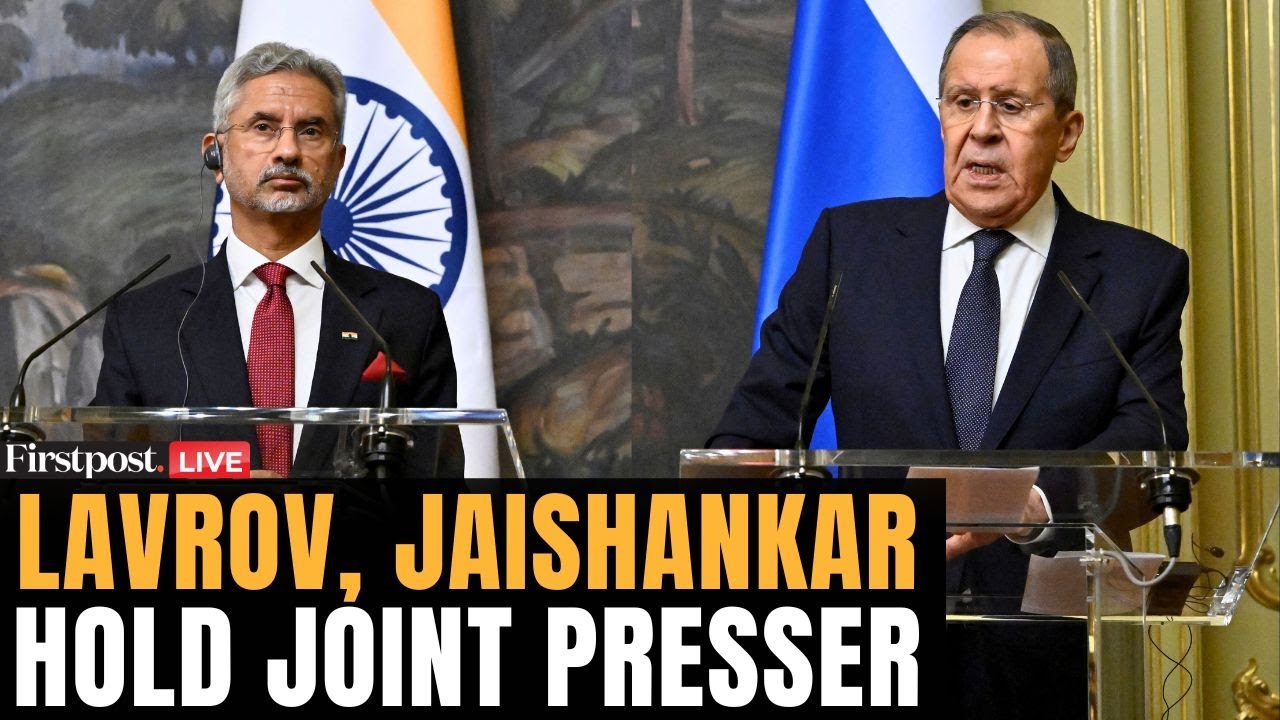 Jaishankar in Russia LIVE: S Jaishankar, Sergei Lavrov Host Joint Press Conference in Russia | N18G