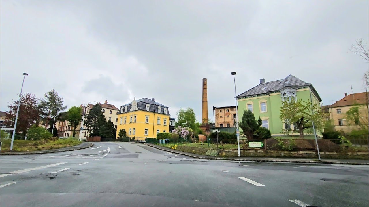 Breathtaking Drive In Germany 🇩🇪 | Zittau City In Summer Rain ! Beautiful Small City In Germany | 4k