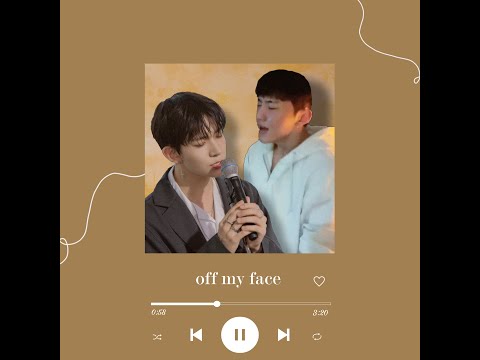 off My Face-Justin Bieber | cover by HOSHI of SEVENTEEN & HEESEUNG of ENHYPEN 中英字幕 雙聲道版