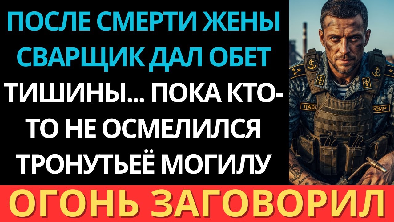 После смерти жены сварщик дал обет тишины… Пока кто-то не осмелился тронуть её могилу.