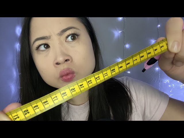 ASMR | Fast & Aggressive Measuring Your Face | Unpredictable Triggers