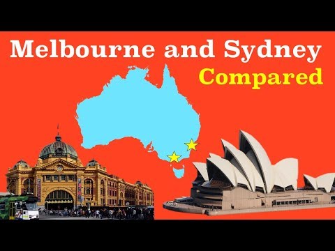 Vidéo: Différence Entre Melbourne Et Sydney