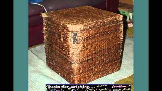 Wicker Storage Box Designs | Wicker Furniture Ideas