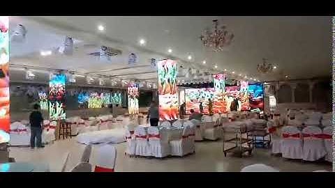 indoor P2.5 soft led display 160*320mm full color flexible Led screen