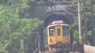 1041027 DR1000型冷氣柴油客車駛入福住隧道