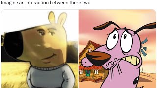 Chill Dog Vs Courage The Cowardly Dog
