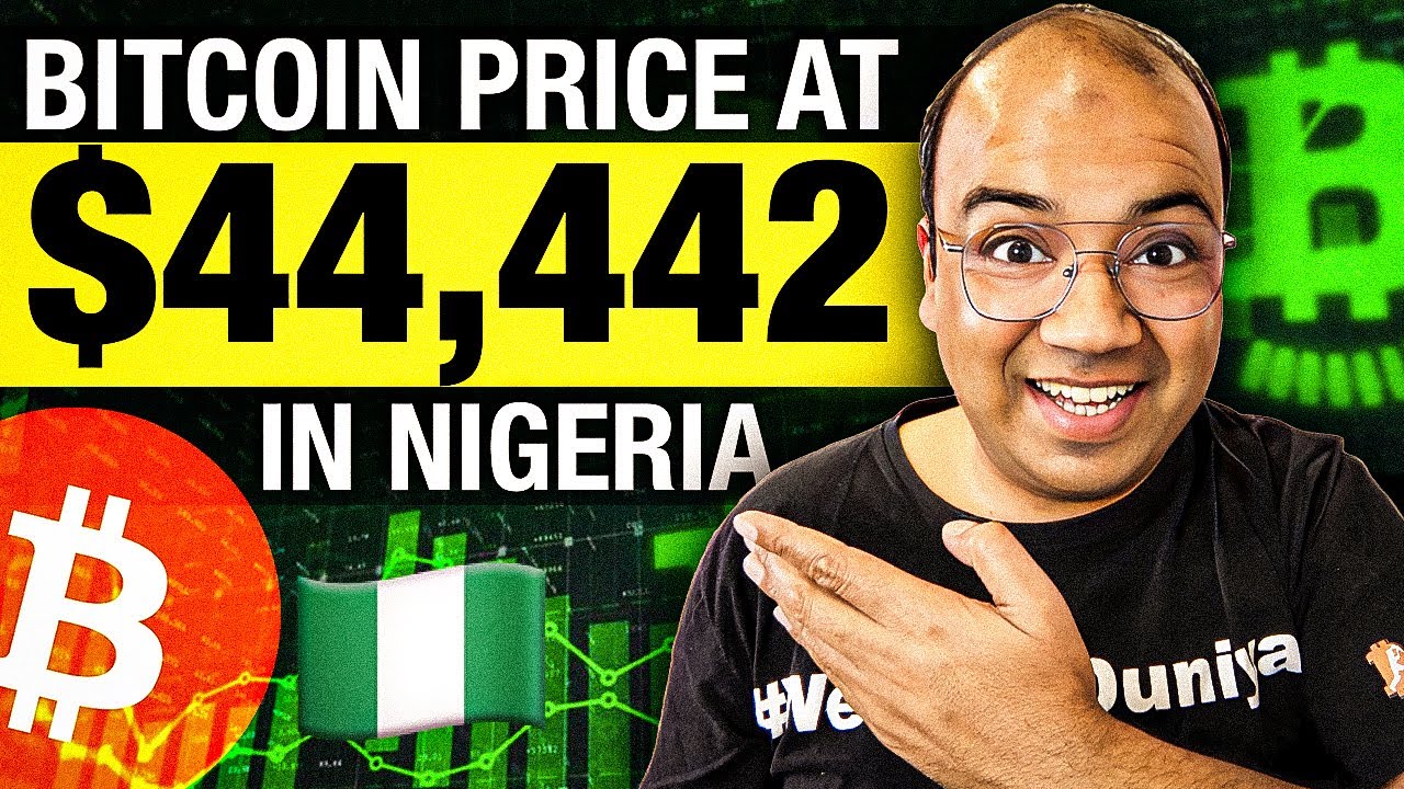 Bitcoin Price at $44,442 in Nigeria.