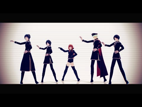 【MMD刀剣乱舞】『Black Out』 【一 ‧ 乱 ‧ 藥 ‧ 安 ‧ 清】