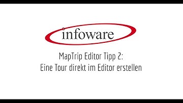 infoware.de | MapTrip FollowMe Navigation: Tour direkt im Editor erstellen ++ with English subtitles