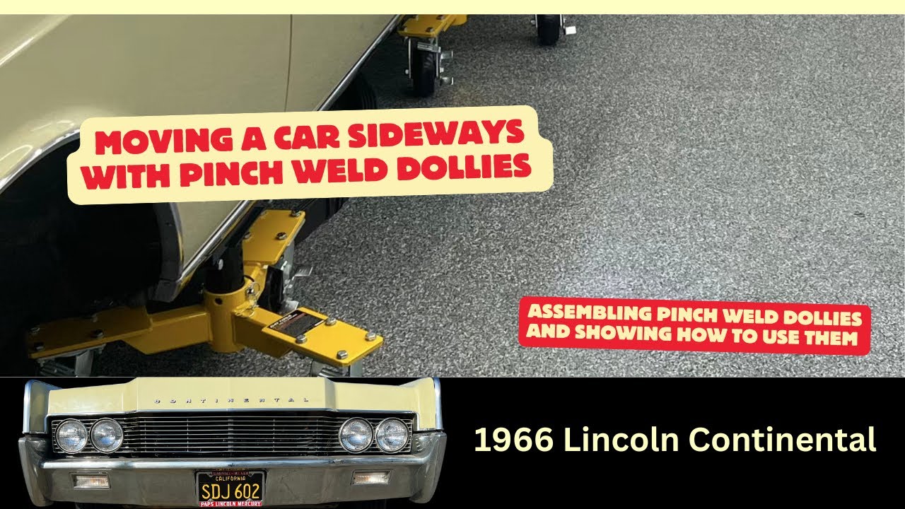 Moving a Car Sideways with Pinch Weld Dollies