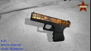 Glock-18 Reactor - Skin Wear Preview