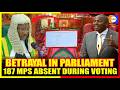 187 MPs Go MISSING as Finance Bill 2026 Passes — Where Were Kenya's Lawmakers?