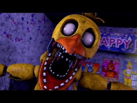 UCN Withered Chica's voice lines animated SFM 