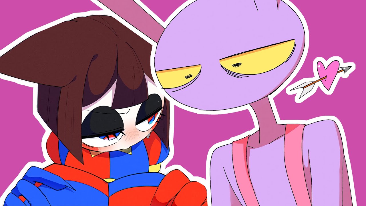 Jax Falls in Love 🙊| Jax x Pomni | The Amazing Digital Circus Comic ...