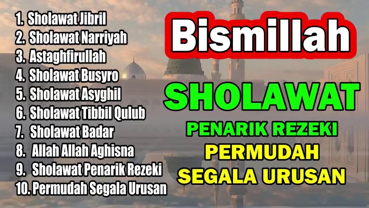 🔴 LIVE SHOLAWAT JIBRIL PEMBUKA KEAJAIBAN REZEKI 2026 | Sholawat Viral