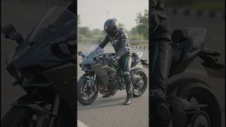 H2R Energy Hits Different 💀⚡ #NinjaH2R #POVRide #MotoLife #Viral