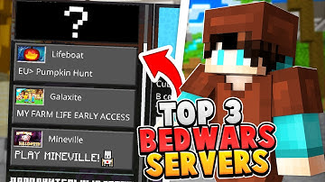 Top 3 Bedwars Servers For Minecraft Bedrock 1.20!
