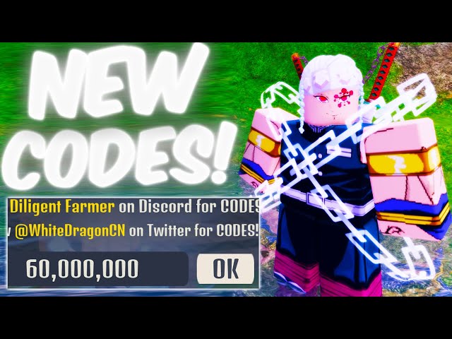 Diligent Farmer on X: Demon soul Roblox 20K likes code