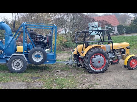 Ursus 6014, MF, Perkins, 4p, Gorman-Rupp Pump Unit