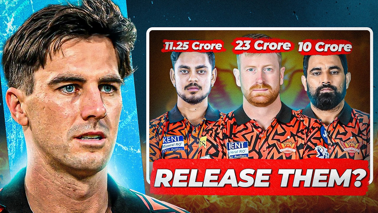 The IPL 2025 SRH DOWNFALL | Who Should SRH RELEASE in 2026? | Pat Cummins' Big Decision!