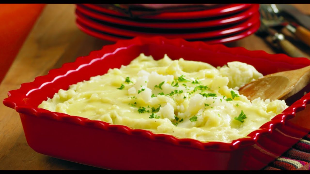 Mozzarella Mashed Potatoes YouTube