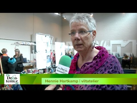 VIDEO | Hennie Hartkamp lift met haar viltatelier 'Werken met Wol' mee op handwerkrage