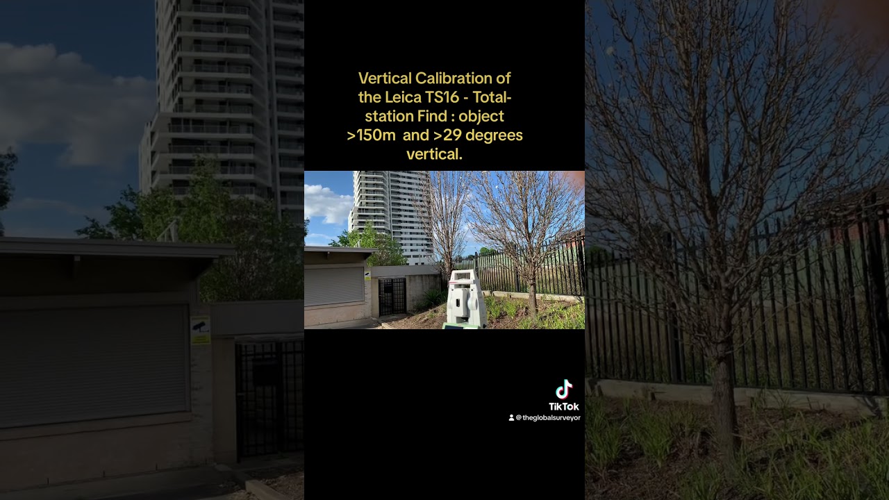 How I calibrate a Total station.