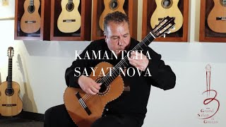 Sayat Nova | Kamantcha on Jose Marques Classical Guitar