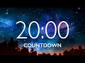 20 Minute Timer with Relaxing Music and Alarm 🎵⏰