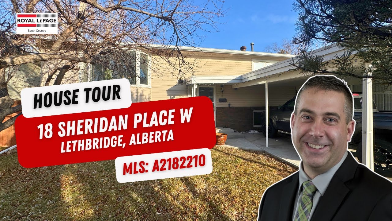 Discover your Future Home: Tour 18 Sheridan Place W Lethbridge | MLS: A2182210