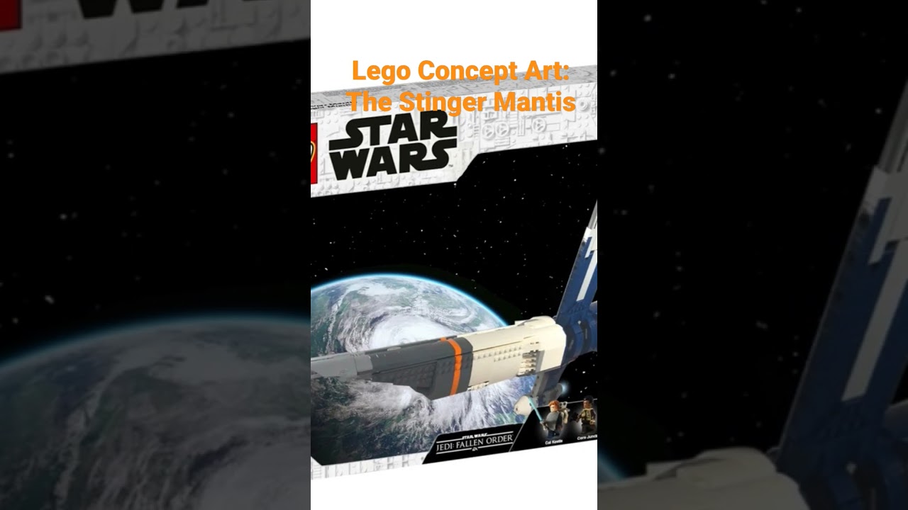 Lego Concept Art: The Stinger Mantis