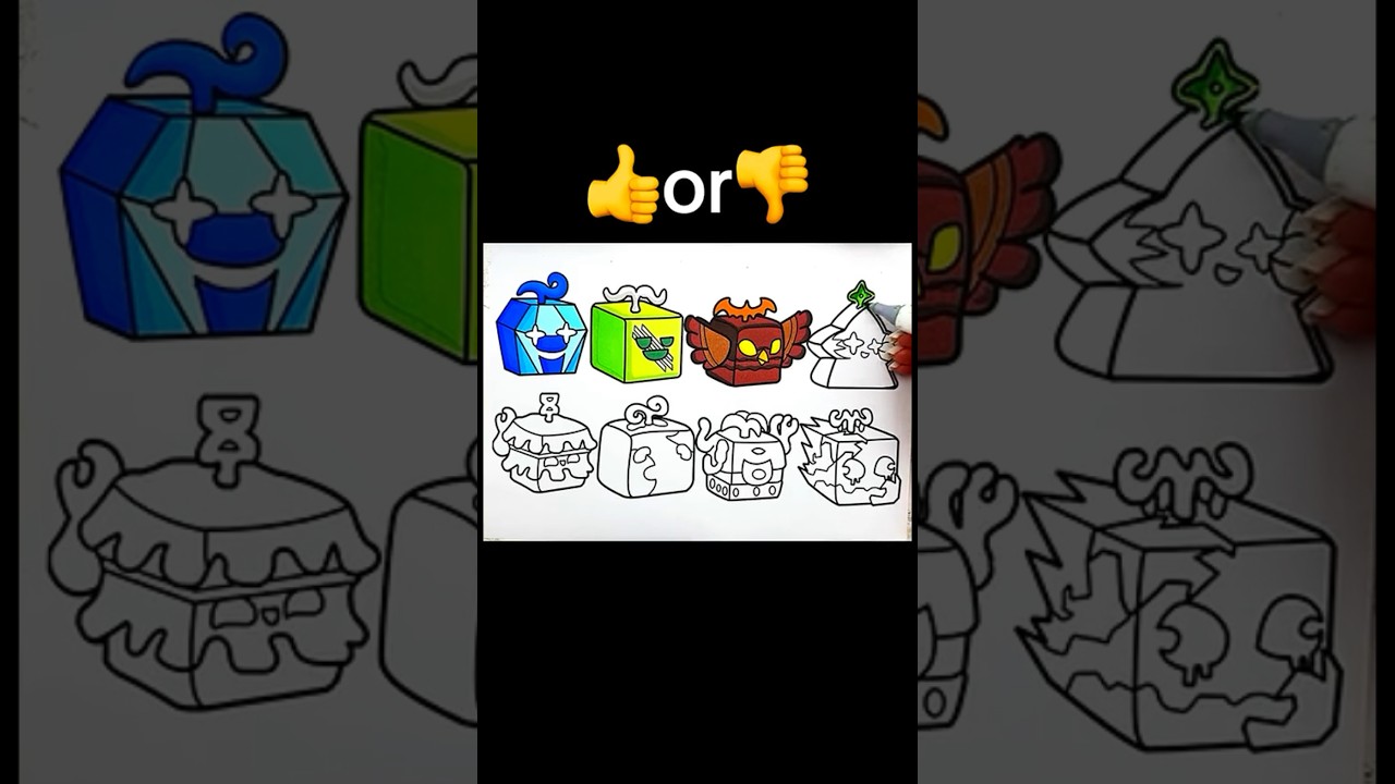 Blox Fruits New coloring pages / How to color All Bosses part 2