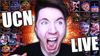 40/20 MODE BEAT (8000 SCORE) + NEW CUTSCENES || Ultimate Custom Night Part 5