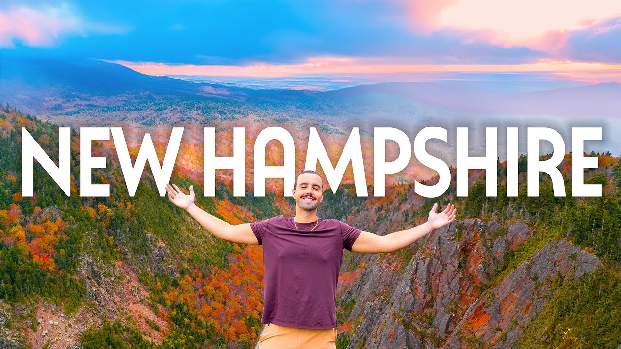 New Hampshire: FALL Roadtrip in the White Mountains | Kancamagus Highway, Waterfalls & MORE!