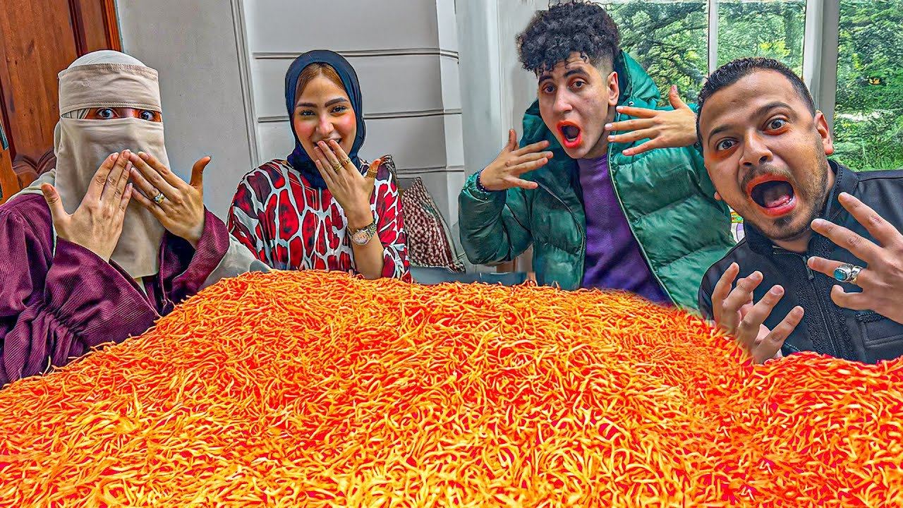 احر سحور فالعالم🔥🔥 (فطرنا قبل المغرب 😨!!!)