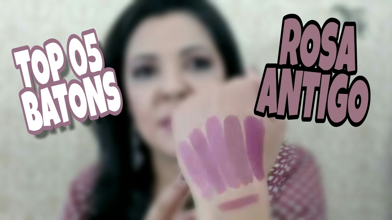 TOP 05 BATONS: ROSA ANTIGO #clubedapechincha