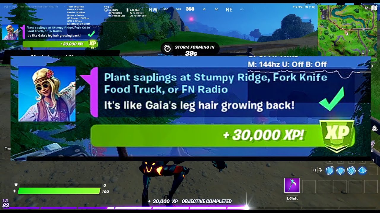 Plant Saplings at Stumpy Ridge