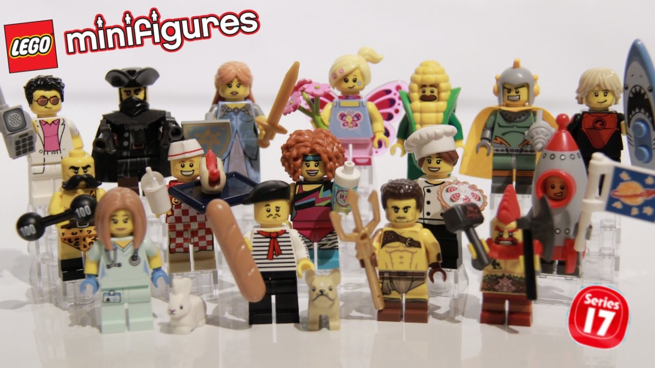 LEGO Minifigures Series 17 Complete Set + Mystery Character Reveal!!!