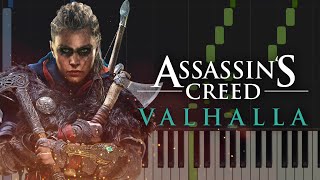 Assassins Creed Valhalla Main Theme | Piano Tutorial @TheBlueNotes