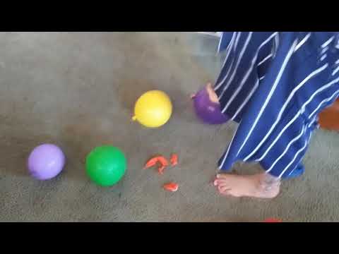 Barefeet & Balloons by Mari G