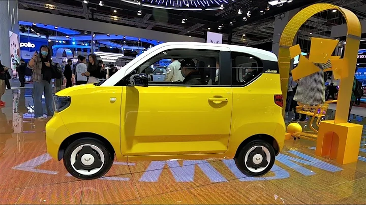 2021 Wuling Hongguang Mini EV Macaron Edition Walkaround—2021 Guangzhou Motor Show—2021款五菱宏光MINI马卡龙版 - DayDayNews