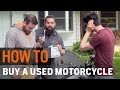How To Buy A Used Motorcycle at RevZilla.com