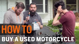 How To Buy A Used Motorcycle at RevZilla.com