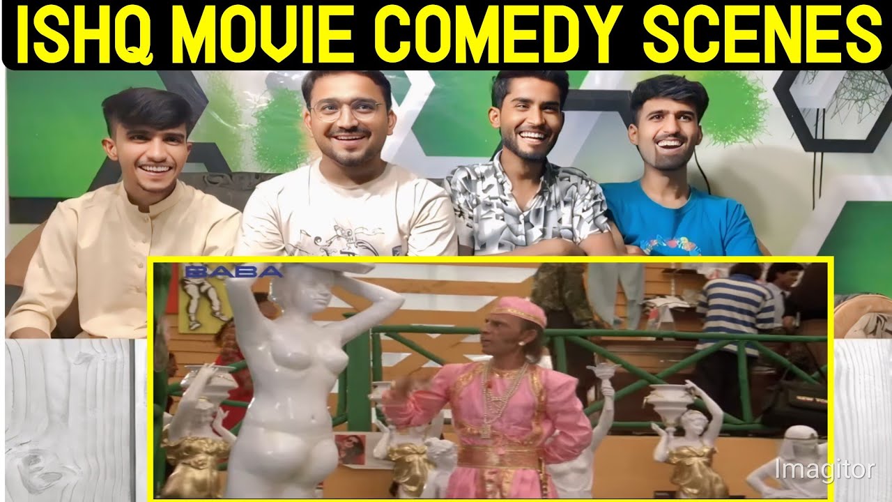 इश्क मूवी जबरदस्त कॉमेडी सीन्स | आमिर खान, अजय देवगन, जूही चावला, काजोल, Ishq Mall Comedy Scenes