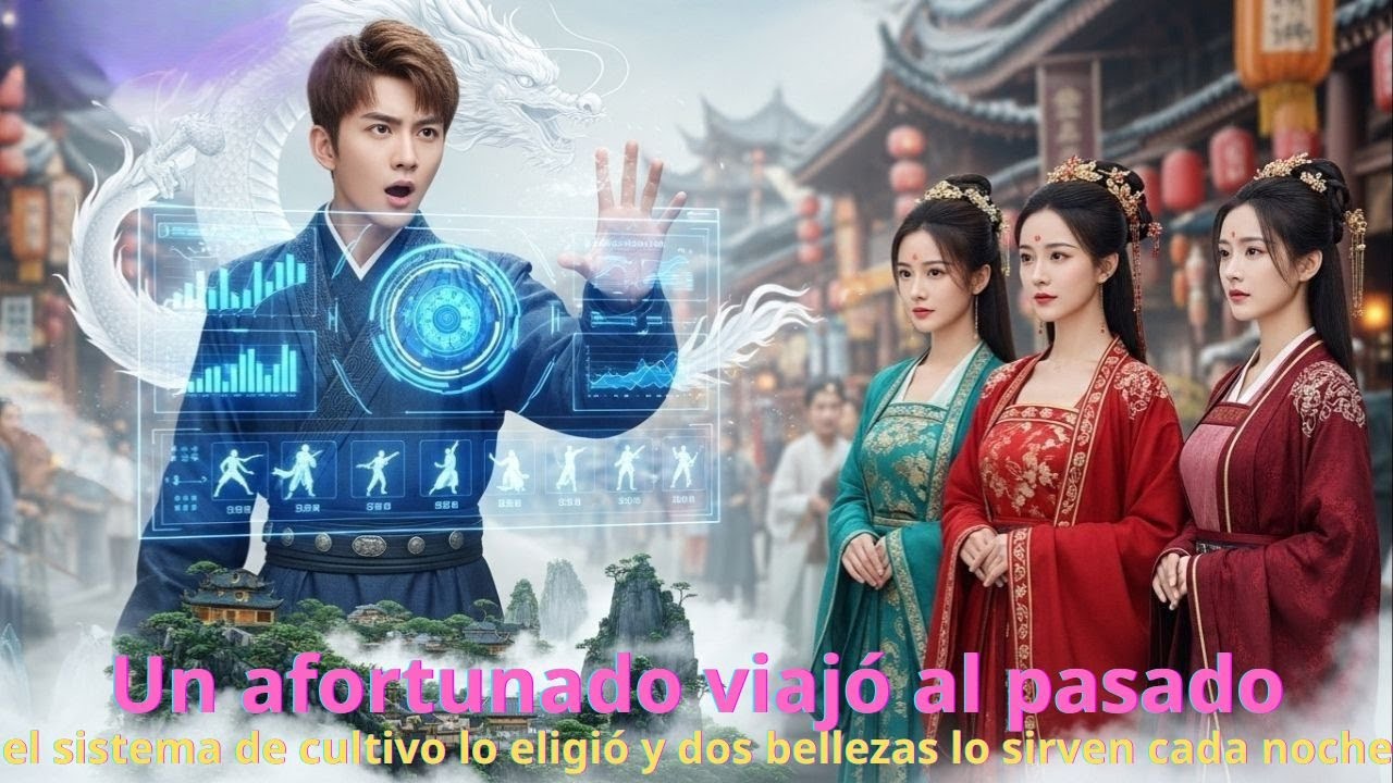 Un afortunado viajó al pasado, el sistema de cultivo lo eligió y dos bellezas lo sirven cada noche.