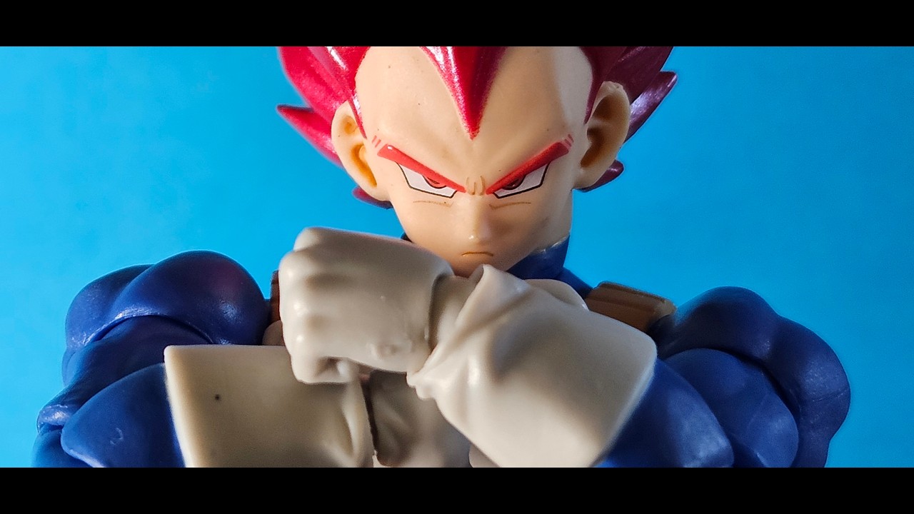 Broly vs Vegeta (Goku assist) Dragon Ball Super Stop Motion