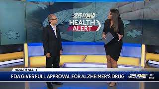 Dr. Dalvi joins WPBF to discuss FDA approval of Alzheimer's drug Dr. Dalvi joins WPBF to discuss FDA approval of Alzheimer's drug