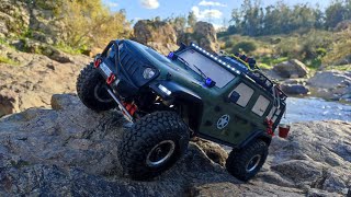 Rock crawler adventure/Sherpa Absima 1/10 #crawlerrcsevilla#offroading#adventure#rockcrawler#sherpa