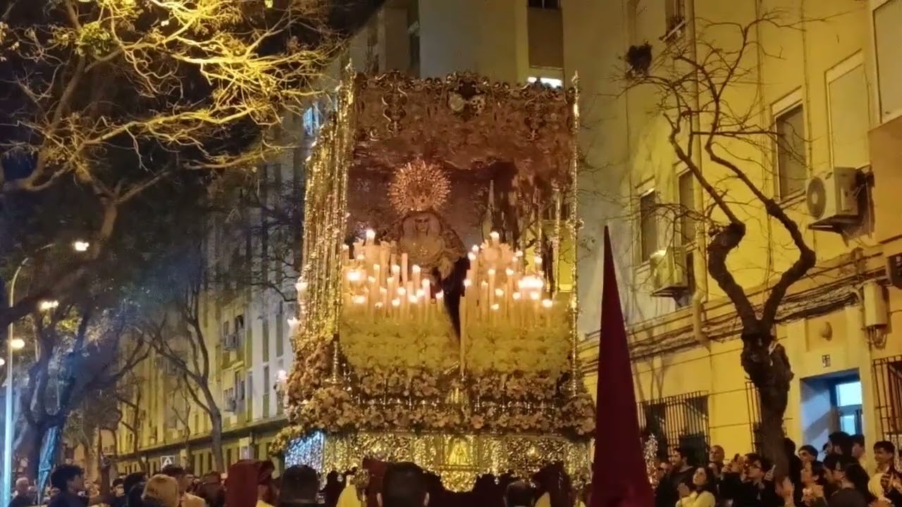 MARÍA SANTÍSIMA DEL AMPARO (BORRIQUITA) DOMINGO DE RAMOS. SEMANA SANTA CÁDIZ 2025.